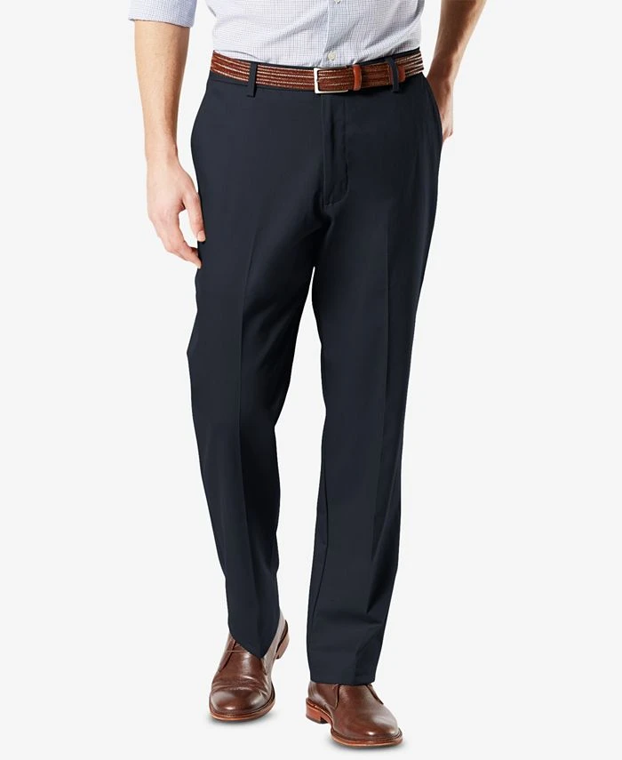 Dockers Men's Signature Lux Cotton Classic Fit Creased Stretch Khaki Pants 3 Dockers Men's Signature Lux Cotton Classic Fit Creased Stretch Khaki Pants