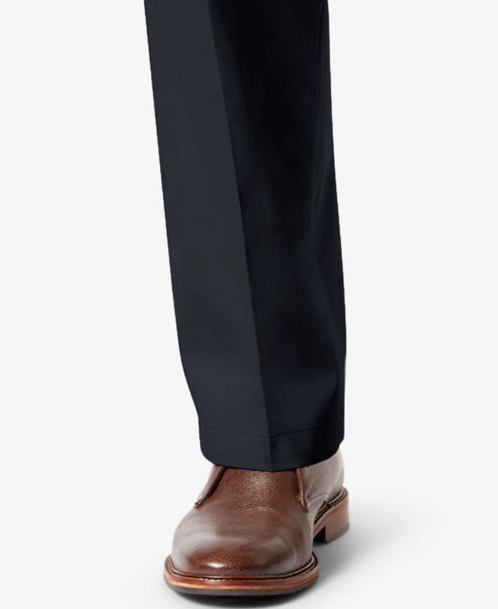 Dockers Men's Signature Lux Cotton Relaxed Fit Pleated Creased Stretch Khaki Pants 6 Dockers Men's Signature Lux Cotton Relaxed Fit Pleated Creased Stretch Khaki Pants - Image 4