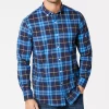Club Room Men's Perry Plaid Stretch Shirt With Pocket, Created For Macy's -Vince Camuto Sale 10295148 fpx