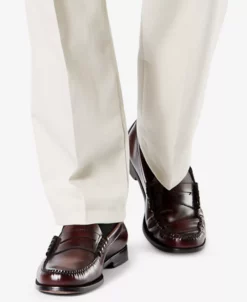 Dockers Men's Signature Lux Cotton Classic Fit Pleated Creased Stretch Khaki Pants -Vince Camuto Sale 10520076 fpx