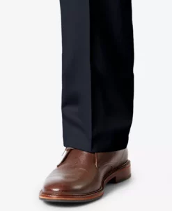 Dockers Men's Signature Lux Cotton Classic Fit Pleated Creased Stretch Khaki Pants -Vince Camuto Sale 10520150 fpx