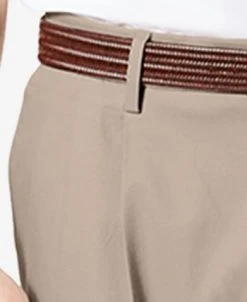 Dockers Men's Signature Lux Cotton Classic Fit Pleated Creased Stretch Khaki Pants -Vince Camuto Sale 12928716 fpx
