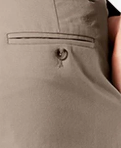 Dockers Men's Signature Lux Cotton Classic Fit Pleated Creased Stretch Khaki Pants -Vince Camuto Sale 12928717 fpx