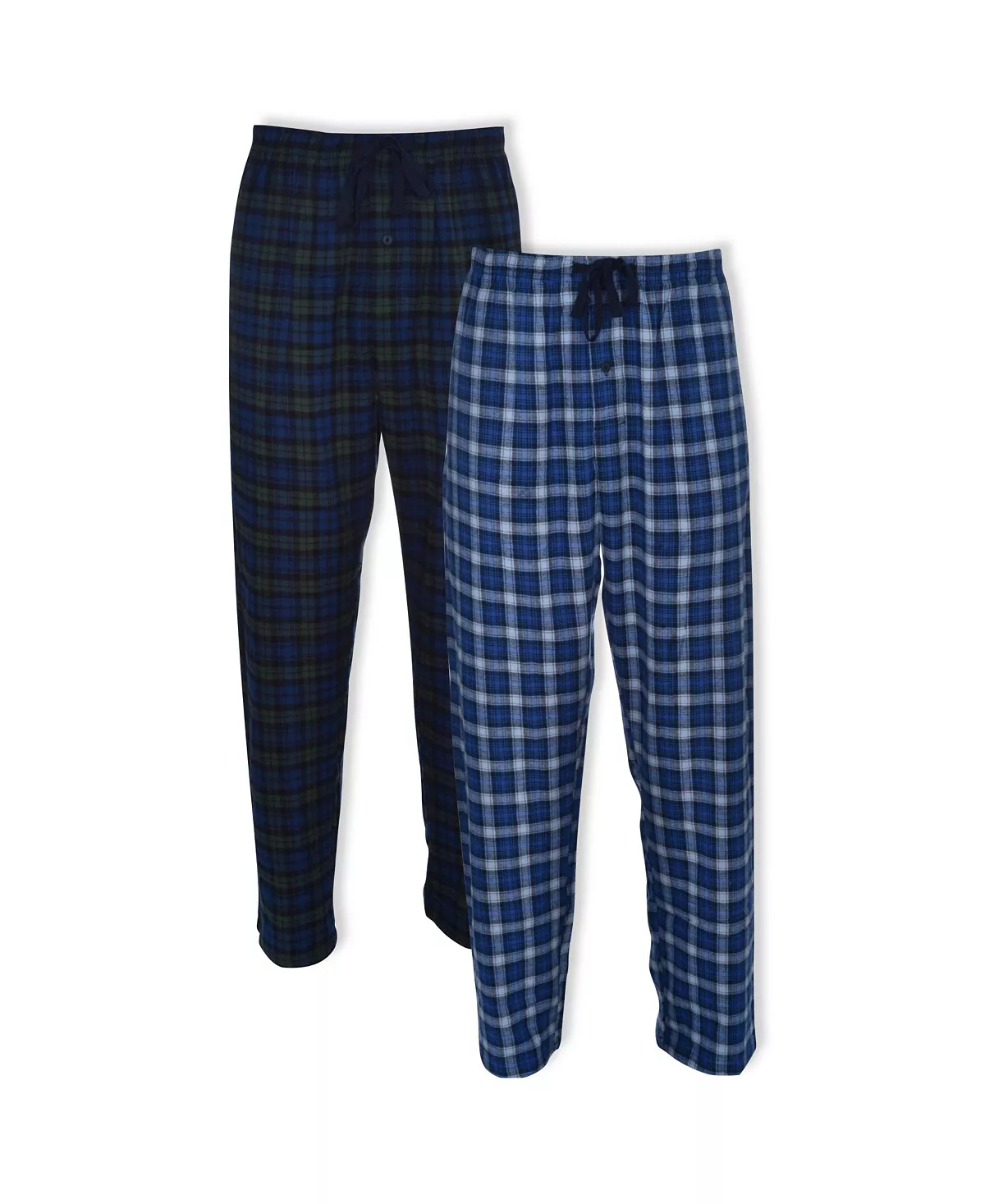 Hanes Platinum Men's Big And Tall Flannel Sleep Pant, 2 Pack 4 Hanes Platinum Men's Big And Tall Flannel Sleep Pant, 2 Pack - Image 2
