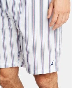 Nautica Men's Cotton Striped Pajama Shorts -Vince Camuto Sale 13344413 fpx