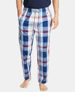 Nautica Men's Cotton Plaid Pajama Pants