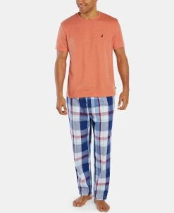 Nautica Men's Pajama T-Shirt -Vince Camuto Sale 13357166 fpx