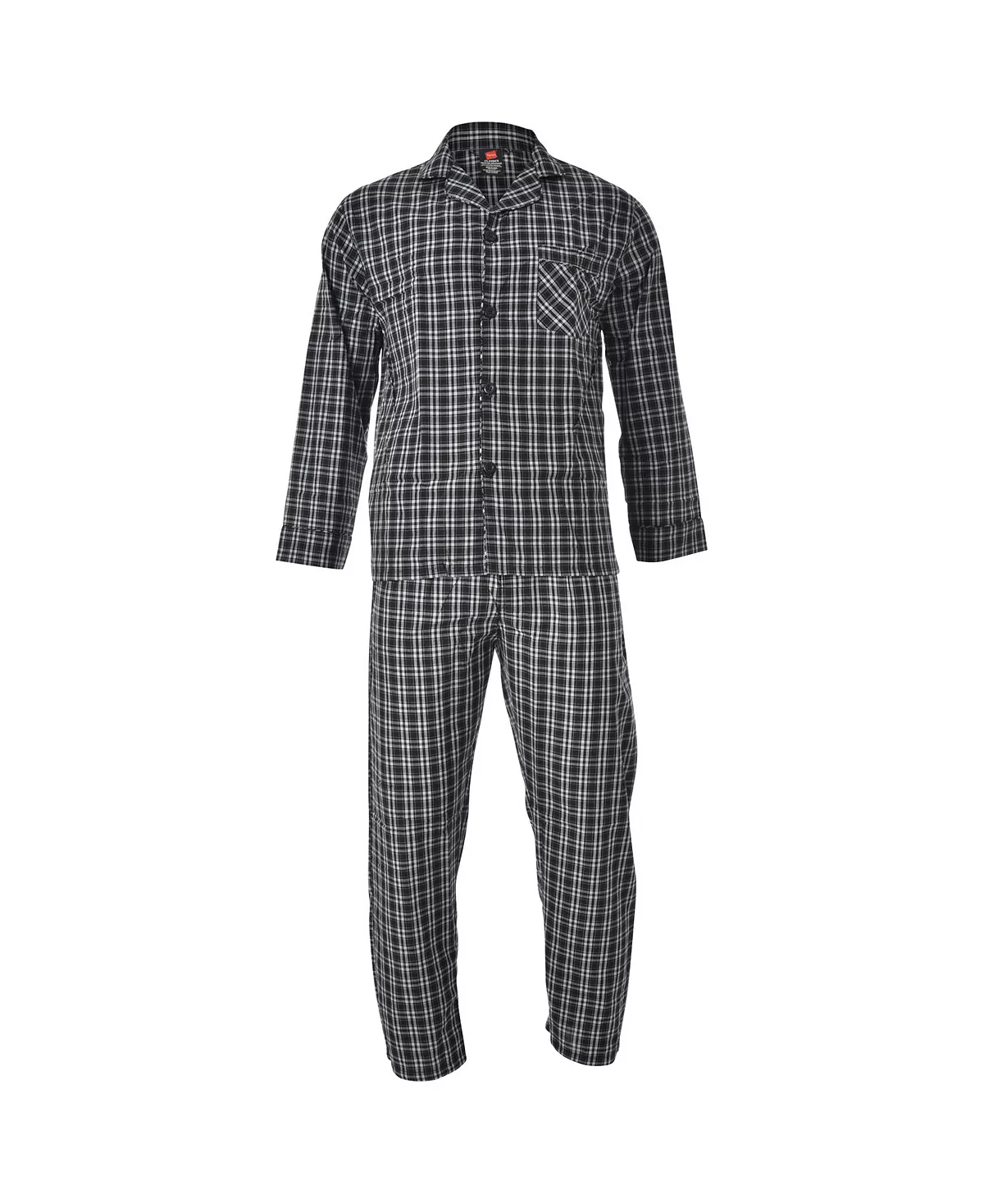 Hanes Platinum Men's Big And Tall Cvc Broadcloth Pajama Set 3 Hanes Platinum Men's Big And Tall Cvc Broadcloth Pajama Set