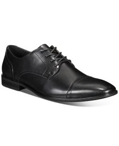 Alfani Men's Quincy Cap-Toe Lace-Up Shoes, Created For Macy's