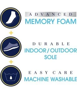 ISOTONER Signature Men's Zenz Sport-Knit Indoor/Outdoor Slippers -Vince Camuto Sale 16066286 fpx