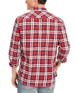 Sun + Stone Men's Garcia Plaid Shirt, Created For Macy's -Vince Camuto Sale 16490386 fpx