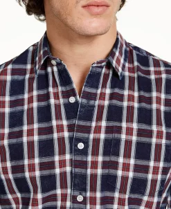 Sun + Stone Men's Dio Plaid Shirt, Created For Macy's -Vince Camuto Sale 16490391 fpx