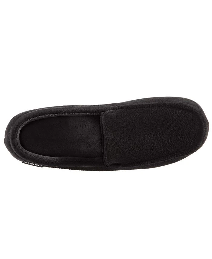 ISOTONER Signature Men's Microterry Jared Moccasin Slippers With Memory Foam 6 ISOTONER Signature Men's Microterry Jared Moccasin Slippers With Memory Foam - Image 4