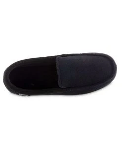 ISOTONER Signature Men's Microterry And Waffle Travis Moccasin Slippers -Vince Camuto Sale 18353164 fpx