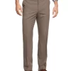 Michael Kors N's Big And Tall Solid Classic-Fit Stretch Dress Pants