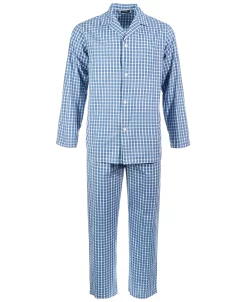 Club Room Men's Small Window Plaid Pajama Set, Created For Macy's