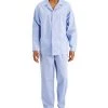 Club Room Men's 2-Pc. Solid Oxford Pajama Set, Created For Macy's -Vince Camuto Sale 18830857 fpx