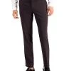 INC International Concepts Men's Slim-Fit Purple Plaid Suit Pants, Created For Macy's