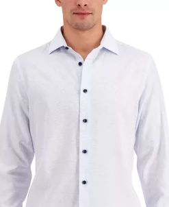 Alfani Men's Regular-Fit Medallion-Print Shirt, Created For Macy's -Vince Camuto Sale 19335909 fpx