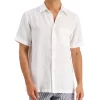 Club Room Men's Linen Shirt, Created For Macy's -Vince Camuto Sale 19416974 fpx