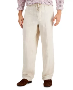 Club Room Men's Linen Pants, Created For Macy's