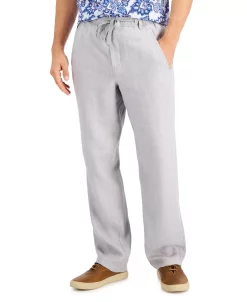 Club Room Men's Linen Pants, Created For Macy's 13 Club Room Men's Linen Pants, Created For Macy's -Vince Camuto Sale 19416977 fpx