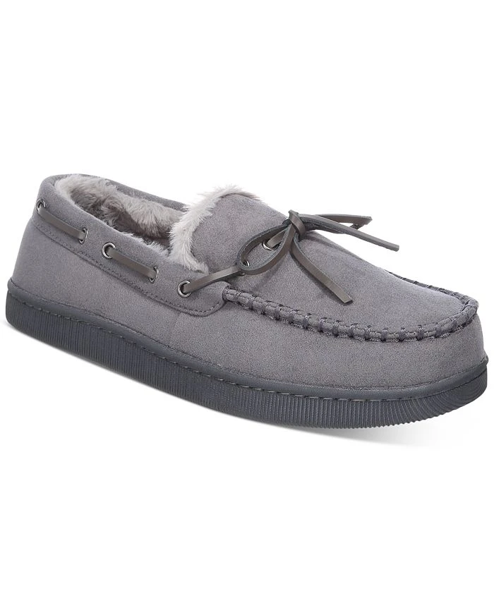 Club Room Men's Moccasin Slippers, Created For Macy's 3 Club Room Men's Moccasin Slippers, Created For Macy's
