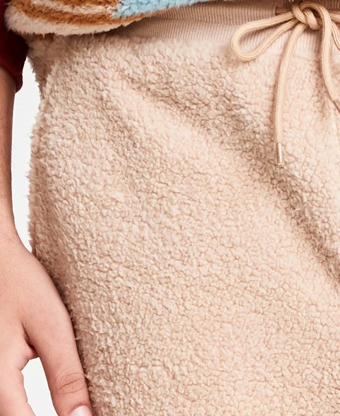 Sun + Stone Men's Desert Snow Geo-Print Fleece Joggers, Created For Macy's 6 Sun + Stone Men's Desert Snow Geo-Print Fleece Joggers, Created For Macy's - Image 4