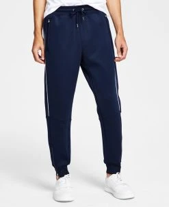 INC International Concepts Men's Neoprene Track Jogger Pants, Created For Macy's