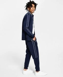 INC International Concepts Men's Neoprene Track Jogger Pants, Created For Macy's -Vince Camuto Sale 20653743 fpx