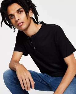INC International Concepts Men's Henley Shirt, Created For Macy's 8 INC International Concepts Men's Henley Shirt, Created For Macy's -Vince Camuto Sale 20667856 fpx