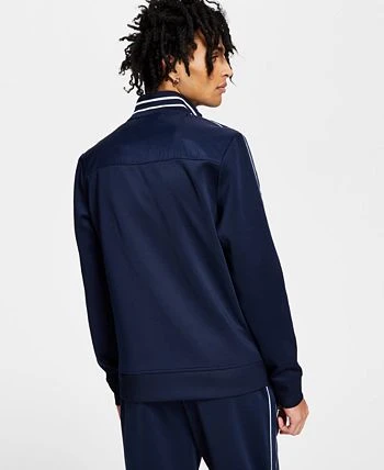 INC International Concepts Men's Neoprene Track Jogger Jacket, Created For Macy's 4 INC International Concepts Men's Neoprene Track Jogger Jacket, Created For Macy's - Image 2