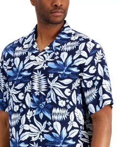 Club Room Men's Lagoon Breeze Shirt, Created For Macy's -Vince Camuto Sale 21116151 fpx