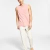 Sun + Stone Men's Sunwashed Knit Pajama Tank & Pant -Vince Camuto Sale 21187117 fpx