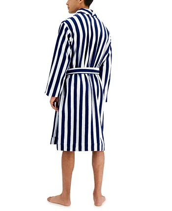 Club Room Men's Yarn-Dyed Stripe Robe, Created For Macy's 4 Club Room Men's Yarn-Dyed Stripe Robe, Created For Macy's - Image 2