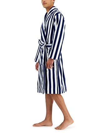 Club Room Men's Yarn-Dyed Stripe Robe, Created For Macy's 5 Club Room Men's Yarn-Dyed Stripe Robe, Created For Macy's - Image 3