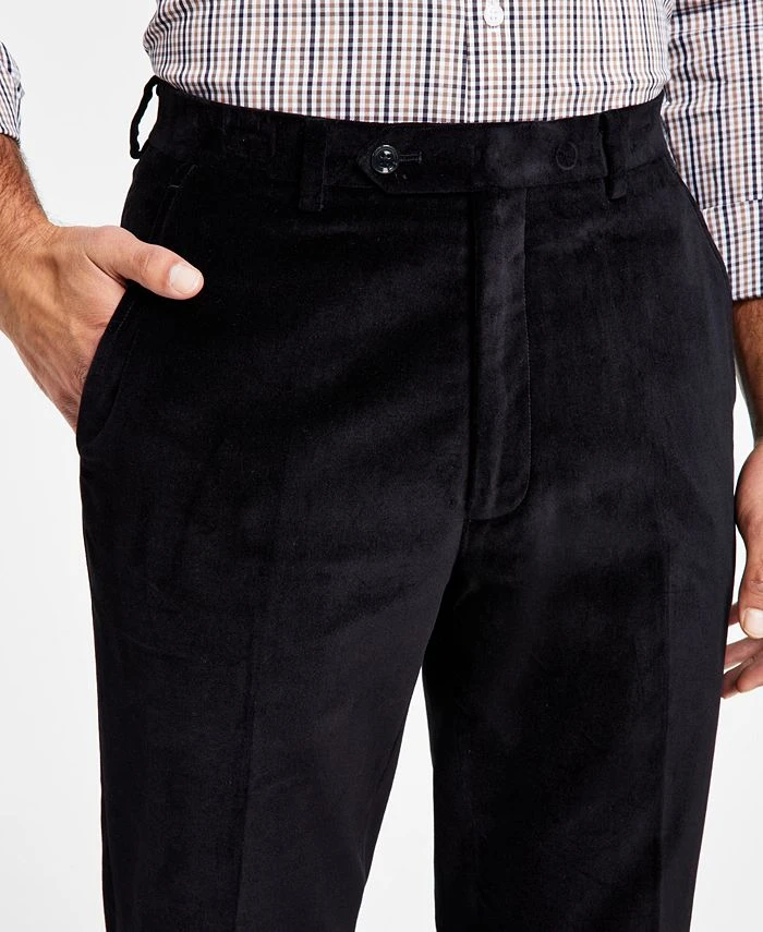 Alfani Men's Slim-Fit Velvet Dress Pants, Created For Macy's 6 Alfani Men's Slim-Fit Velvet Dress Pants, Created For Macy's - Image 4