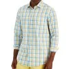 Club Room Men's Performance Plaid Shirt With Pocket, Created For Macy's -Vince Camuto Sale 21478164 fpx