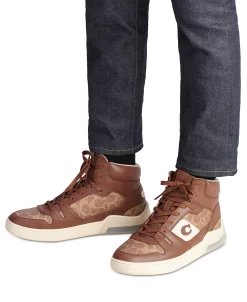 Coach Men's CitySole Signature High Top Sneaker -Vince Camuto Sale 21621393 fpx