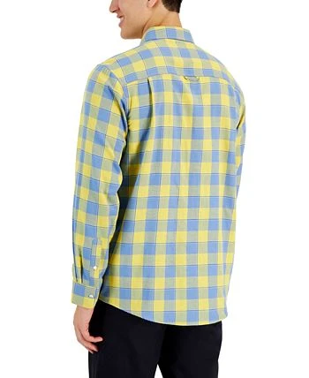 Club Room Men's Tac Plaid Double Faced Woven Long-Sleeve Shirt, Created For Macy's 4 Club Room Men's Tac Plaid Double Faced Woven Long-Sleeve Shirt, Created For Macy's - Image 2