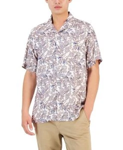 Club Room Men's Byzantine Shirt, Created For Macy's