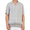 Club Room Men's Carlo Geometric-Print Shirt, Created For Macy's -Vince Camuto Sale 21695611 fpx