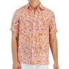 Club Room Men's Theora Garden Check Floral Linen Short-Sleeve Pocket Shirt, Created For Macy's -Vince Camuto Sale 21695716 fpx