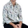 Club Room Men's Long-Sleeve Editto Floral Shirt, Created For Macy's -Vince Camuto Sale 21695791 fpx