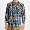 Sun + Stone Men's Remington Regular-Fit Plaid Western Shirt, Created For Macy's -Vince Camuto Sale 21706973 fpx