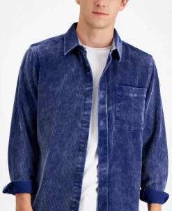 Sun + Stone Men's Corduroy Shirt, Created For Macy's -Vince Camuto Sale 21707366 fpx