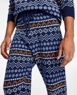 Sun + Stone Men's Regular-Fit Fair Isle Knit Joggers, Created For Macy's 10 Sun + Stone Men's Regular-Fit Fair Isle Knit Joggers, Created For Macy's -Vince Camuto Sale 21713186 fpx