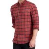 Club Room Men's Regular-Fit Brushed Plaid Shirt, Created For Macy's -Vince Camuto Sale 21739258 fpx