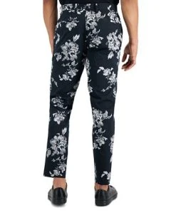 INC International Concepts .N.C. International Concepts® Men's Slim-Fit Floral Suit Pants, Created For Macy's -Vince Camuto Sale 21898849 fpx