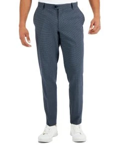 INC International Concepts .N.C International Concepts® Men's Slim-Fit Houndstooth Suit Pants, Created For Macy's